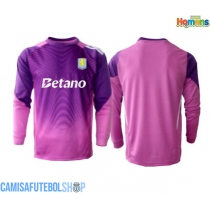 Camisa de time de futebol Aston Villa Goleiro Replicas 3º Equipamento 2025-26 Manga Comprida